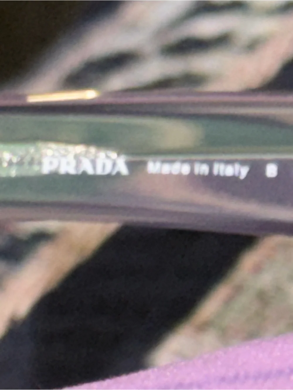 Prada PR 16MV U431O1 57/16 Clear Gray Frames